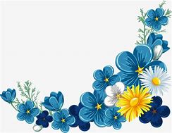 Image result for Blue Flowers Flip Flop Clip Art