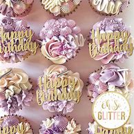 Image result for Birthday Cupcake Toppers