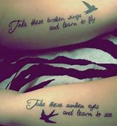 Image result for Small Black Bird Tattoo