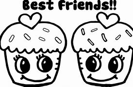 Image result for Cartoon Best Friends Coloring Pages