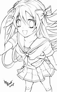 Image result for Anime Drawing Coloring Pages