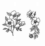 Image result for Girly Flower Outline Decals