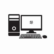 Image result for Computer Icon White