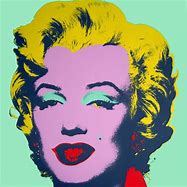 Image result for Andy Warhol Popular Artworks Marilyn Monroe