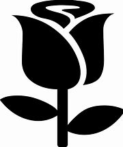 Image result for Black Rose Icon