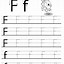 Image result for Letter F Tracing Big