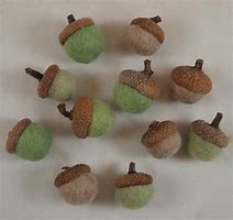 Image result for Felt Acorns