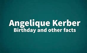 Image result for Angelique Kerber Noah