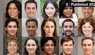 Image result for Fake Human Faces