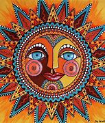 Image result for Sun Art Painting