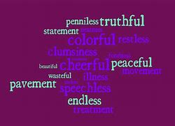 Image result for WellBeing Word Cloud