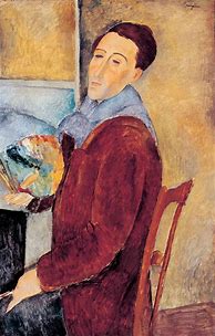 Image result for Man with a Hat Amedeo Modigliani