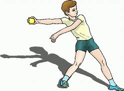 Image result for Throwing a Ball in a Circle Clip Art