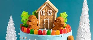 Image result for Gingerbread House Cake