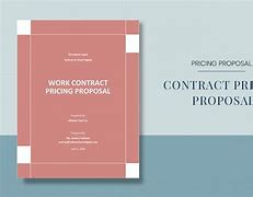 Image result for Work Proposal Template Word