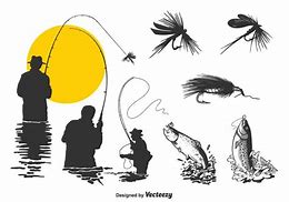 Image result for Fly Fishing Clip Art Free