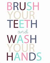 Image result for Brush Teeth Sign