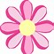 Image result for Pink Color Flower Clip Art