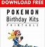 Image result for Free Printable Pokemon Cupcake Toppers