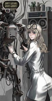 Image result for Mad Scientist Anime Girl