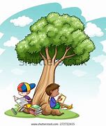 Image result for Children Sitting Under a Tree Learning From an Elder