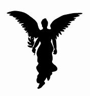 Image result for Angel Moon Silhouette