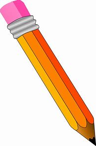 Image result for Pencil Clip Art Black