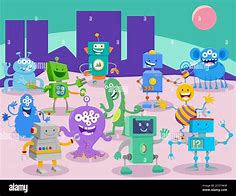 Image result for Alien Robot Cartoon