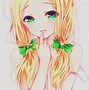 Image result for Anime Girl Characters with Green Eyes