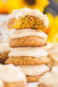 Image result for Pumpkin Cookies with Brown Butter Frosting