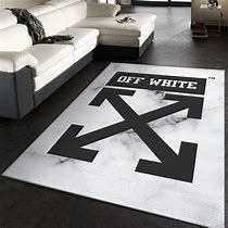 Image result for Offqhite Rug Blue