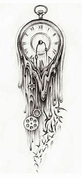 Image result for Steampunk Clock Tattoo Drawings