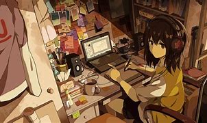 Image result for Aesthetic Anime Scene Wallpaper