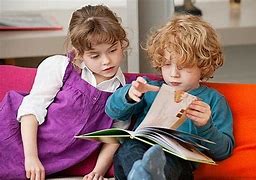 Image result for Images of Children Reading Books