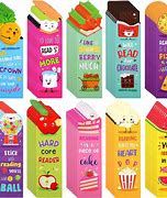 Image result for Cute Food Bookmarks