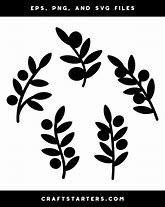 Image result for Olive Branch Silhouette Clip Art