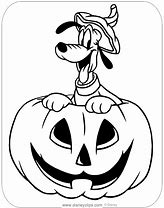 Image result for Pluto the Dog Halloween Coloring Pics