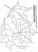 Image result for Autumn Leaf Stencil