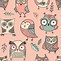 Image result for Colorful Owl Print