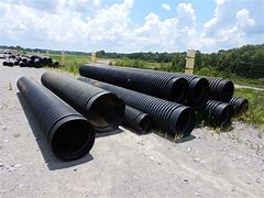 Image result for Corrugated Plastic Culvert Pipe