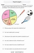 Image result for Circle Graph Worksheets 6th Grade