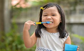 Image result for Step by Step Brushing Teeth for Kids