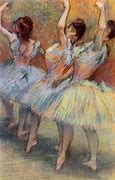 Image result for Three Ballet Dancers Edgar Degas