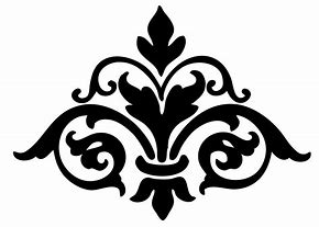 Image result for Damask Clip Art Single Line