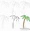 Image result for Easy to Draw Palm Tree