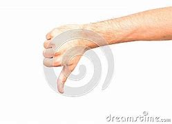 Image result for Negative Hand Signs