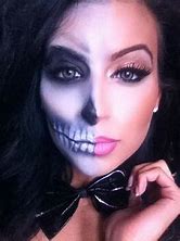 Image result for Cool Skeleton Makeup