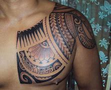 Image result for Maori Chest Tattoo Designs