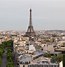 Image result for Eiffel Tower and Arc De Triomphe