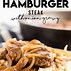 Image result for Hamburger Steak Recipe No Gravy